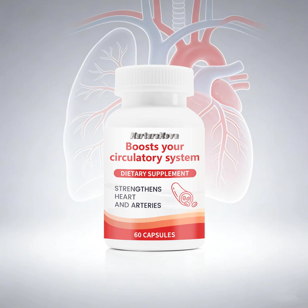 Heart & Artery Support Capsules - Boost Circulatory System | 60 Count | Dropship