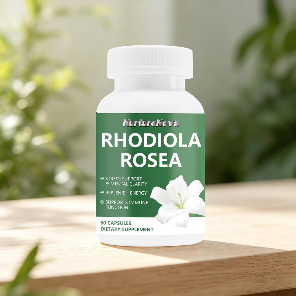 Rhodiola Rosea Capsules - Immune Support | 60 Capsules | Dropship