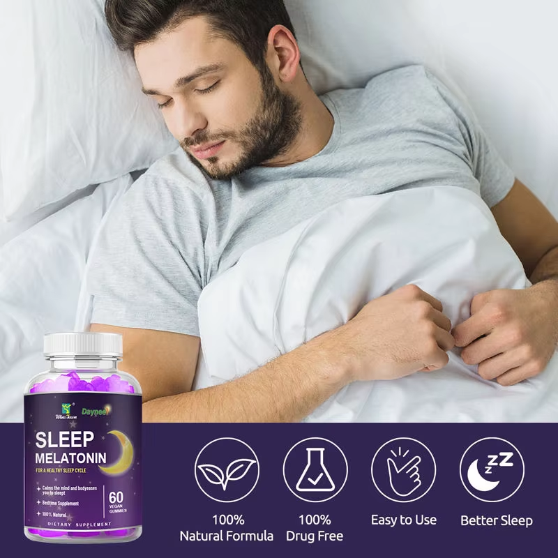 Melatonin Sleep Gummies - Healthy Sleep Cycle Support |60 Count|Dropship