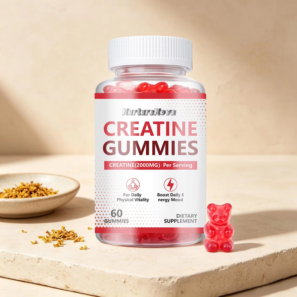Creatine Gummies - Physical Vitality Support |60 Gummies| Dropship
