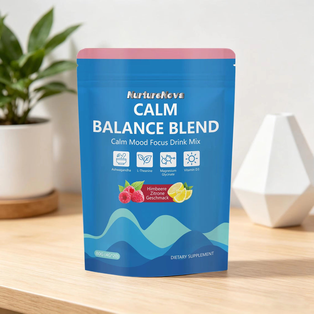 Calm Balance Blend Powder - Mood Focus Support |20 Sachets|Dropship