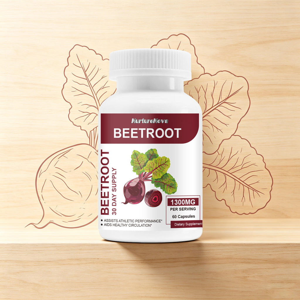 Beetroot Capsules -Healthy Blood Circulation |60 Caps|Dropship