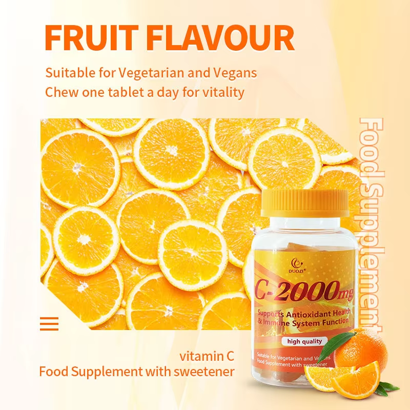 Vitamin C Gummies - Immune & Skin Health Support| 60ct Fruit Flavor  | Dropship
