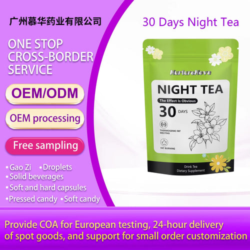 30 Days Night Slimming Tea - Thermogenic Fat Burning | 30 Bags | Dropship