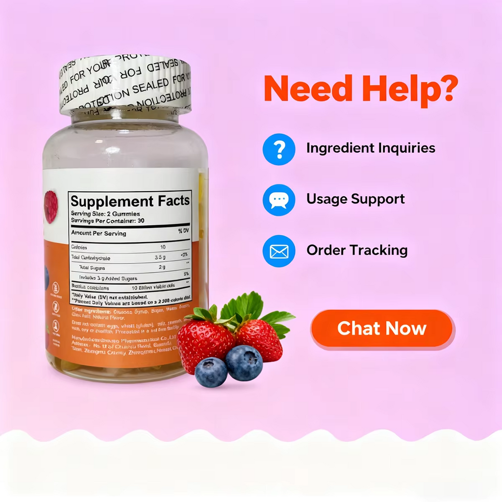 Probiotic Gummies Berry Flavor | 60ct | Dropship