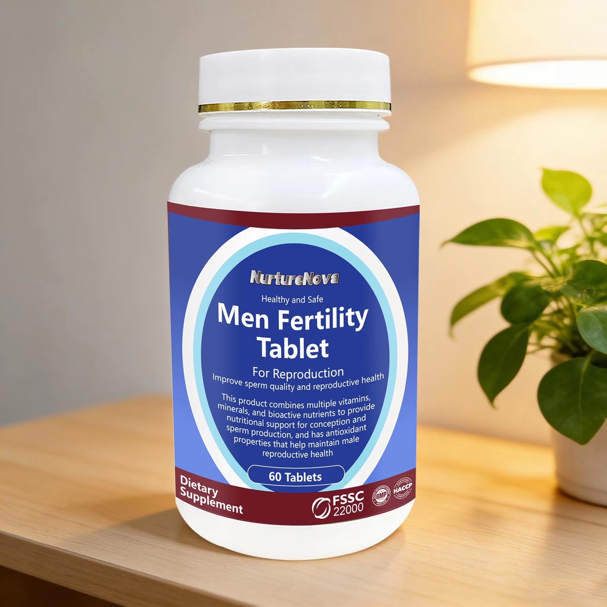 Men Fertility Tablets-Support Male Reproductive|60ct|Dropship