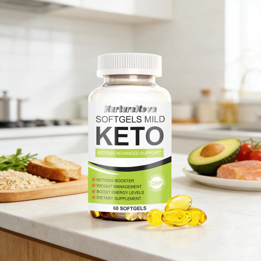 Keto Softgels-Support Ketosis & Weight Management|60ct|Dropship