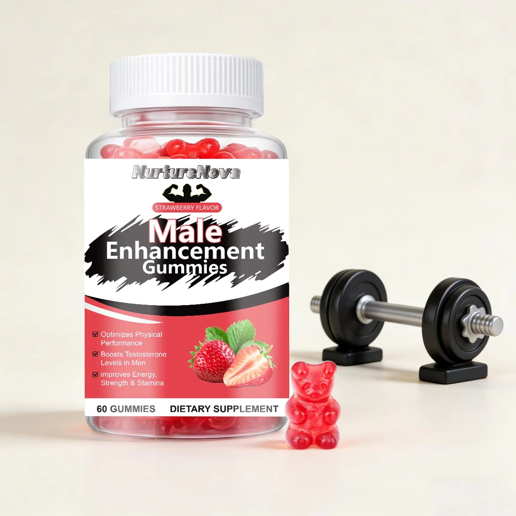 Male Enhancement Gummies-Support Men's Energy|60ct|Dropship