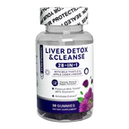 28-in-1 Liver Cleanse Gummies - Detox Support | 30ct | Dropship