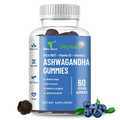 Ashwagandha Gummies - Mood & Sleep Support|60 Vegan Count|Dropship