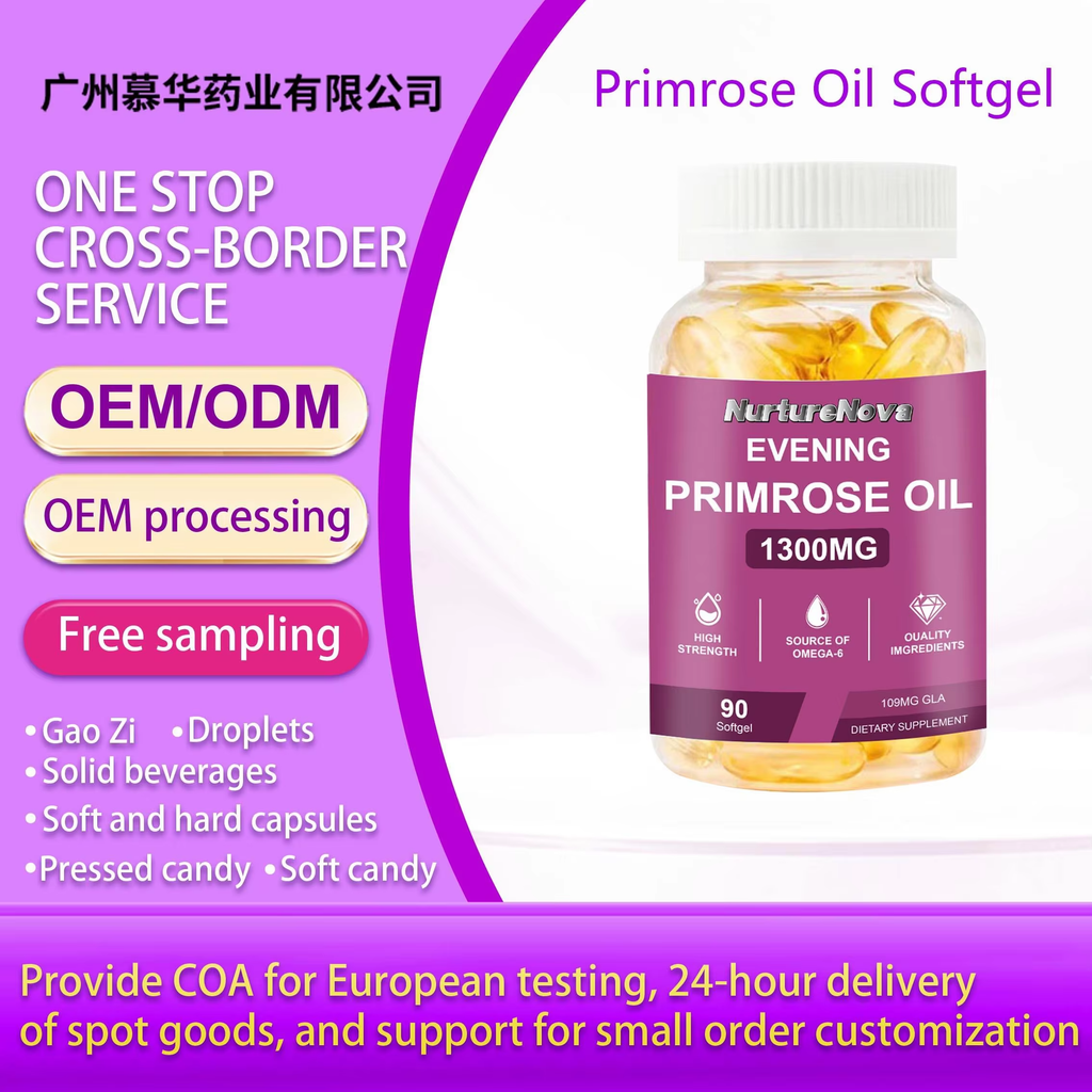 Primrose Oil Softgel - Women Hormone Balance | 90 Softgels | Dropship