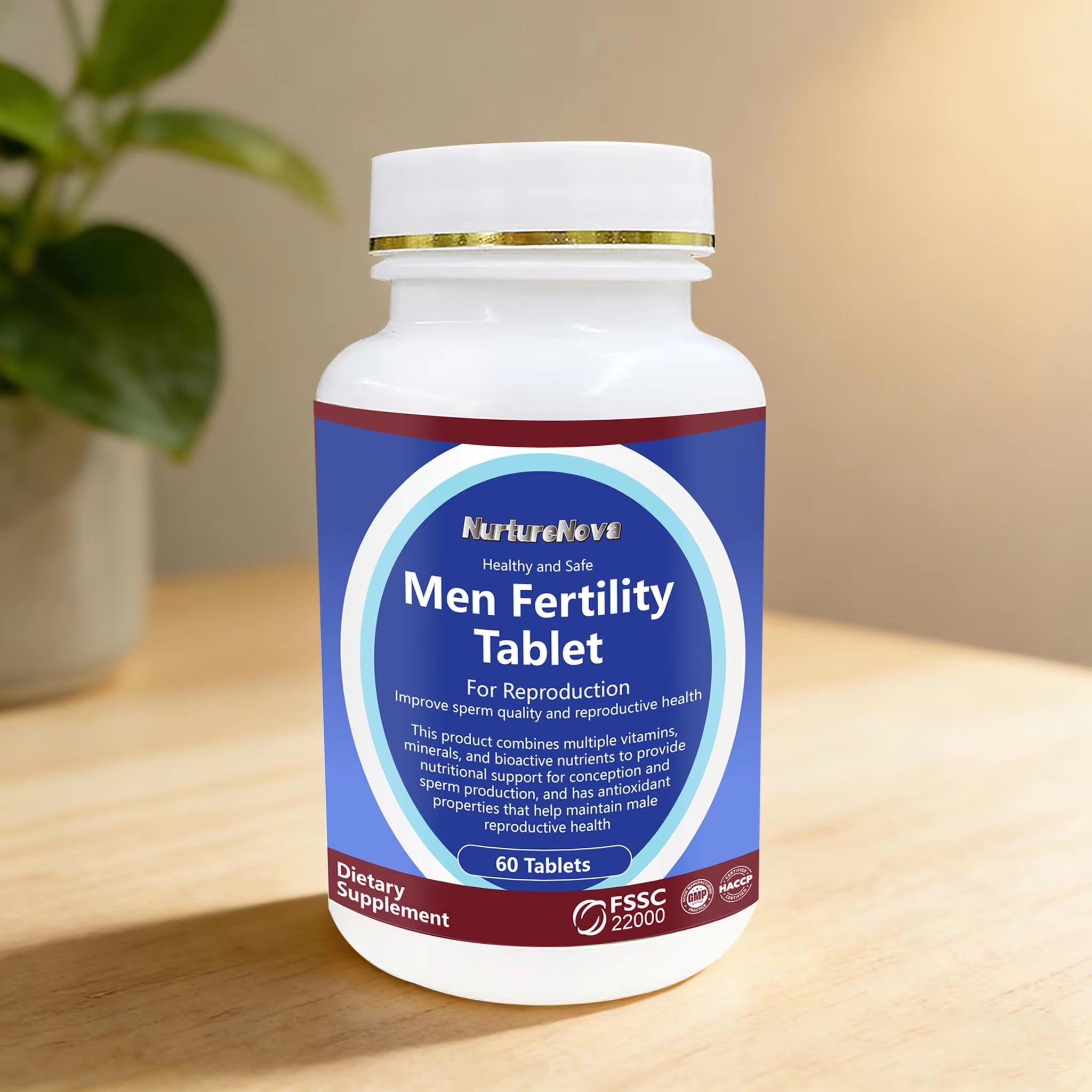 Men Fertility Tablets-Support Male Reproductive|60ct|Dropship