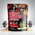 Vanilla Whey Protein Powder - Build Muscle |1kg| Dropship