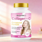 Collagen+C Tablets - Skin Whitening & Anti-Aging | 100ct | Dropship