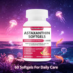 Astaxanthin Softgels - Antioxidant Support | 60 Softgels | Dropship