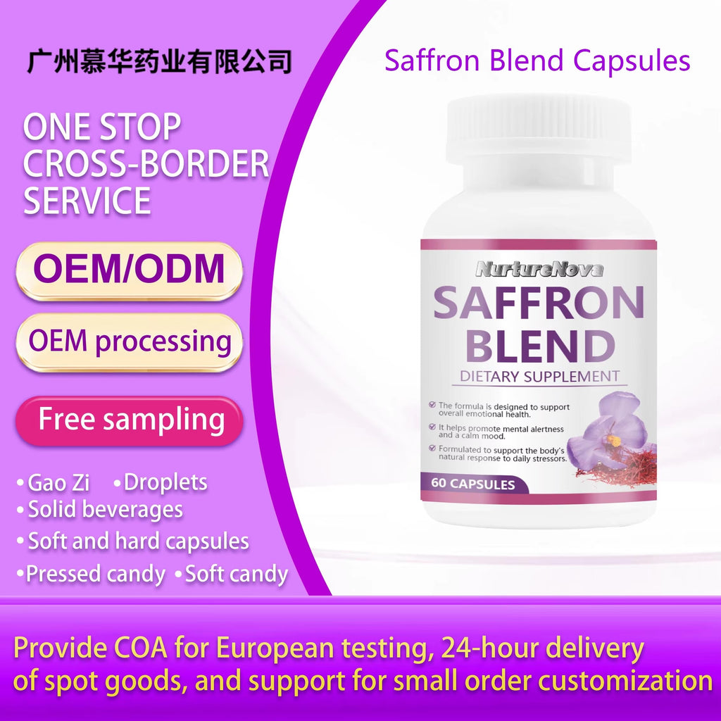Saffron Blend Capsules - Emotional Mood Support |60 Capsules|Dropship