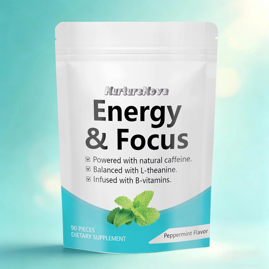 Energy & Focus Pieces - Energy Support | 90 Count | Dropship