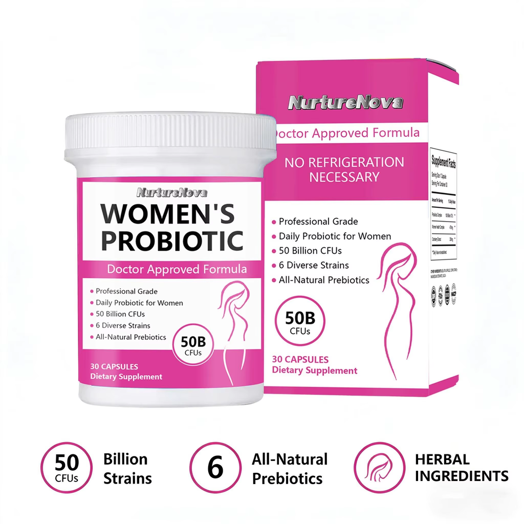 Women's Probiotic Capsules - Feminine Health | 30 Capsules | Dropship