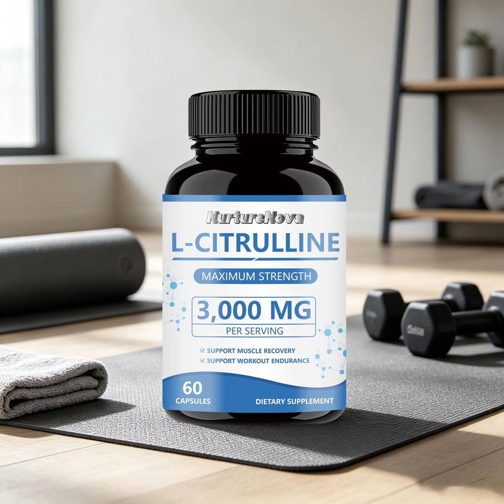 L-Citrulline Capsules - Muscle Recovery | 60 Capsules | Dropship