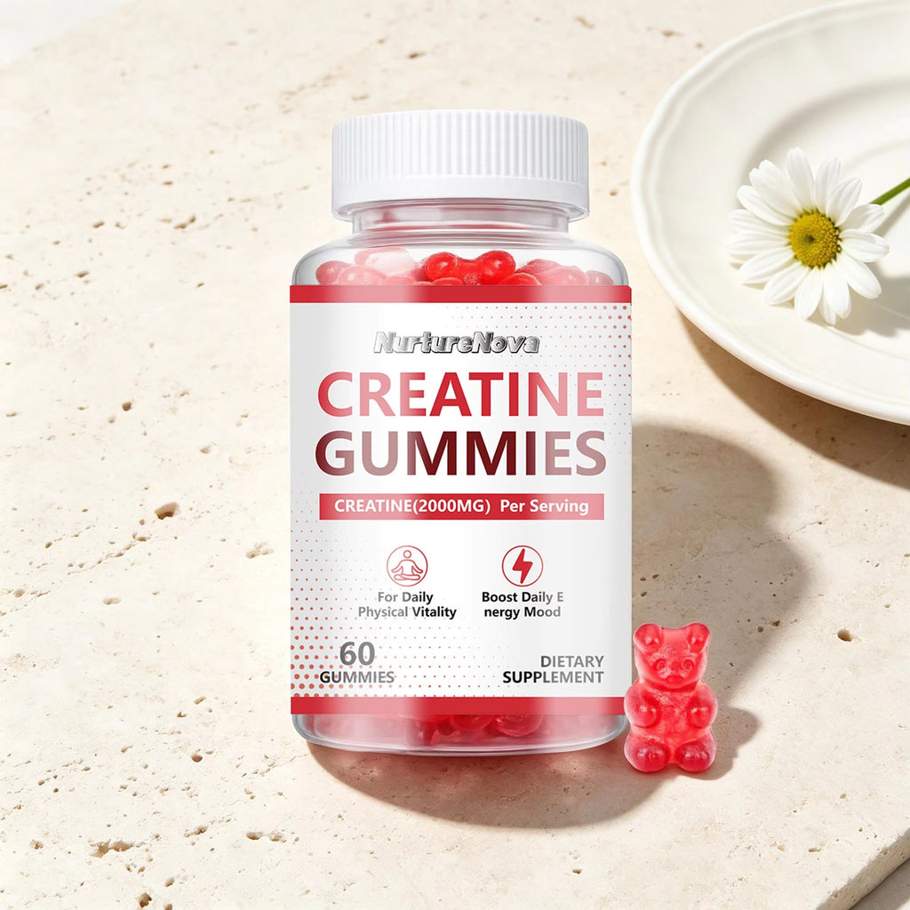 Creatine Gummies - Physical Vitality Support |60 Gummies| Dropship