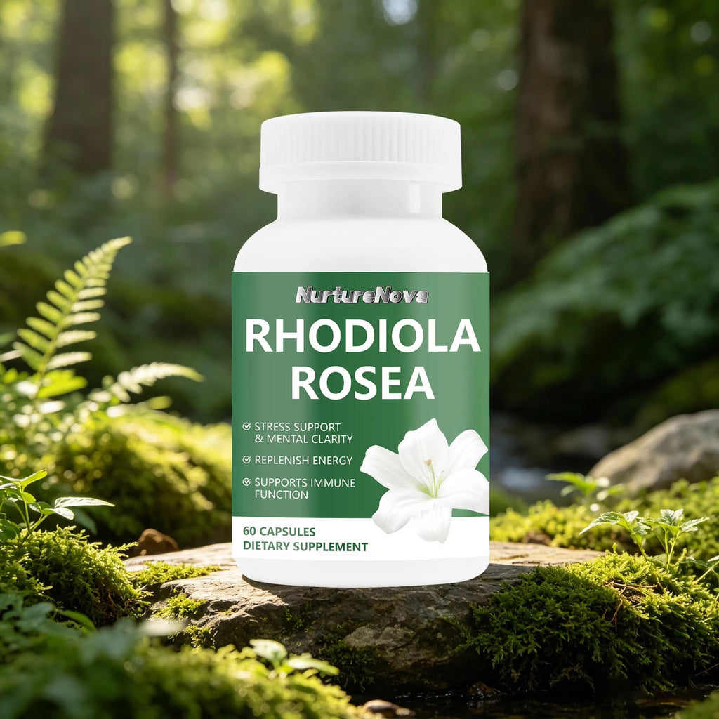 Rhodiola Rosea Capsules - Immune Support |60 Capsules|Dropship