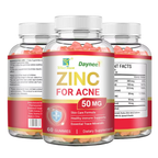 Zinc for Acne Gummies - Skin & Immune Support |60 Count|Dropship