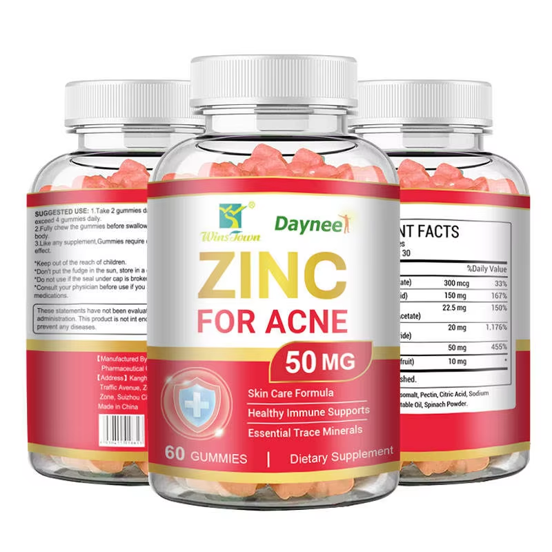 Zinc for Acne Gummies - Skin & Immune Support |60 Count|Dropship