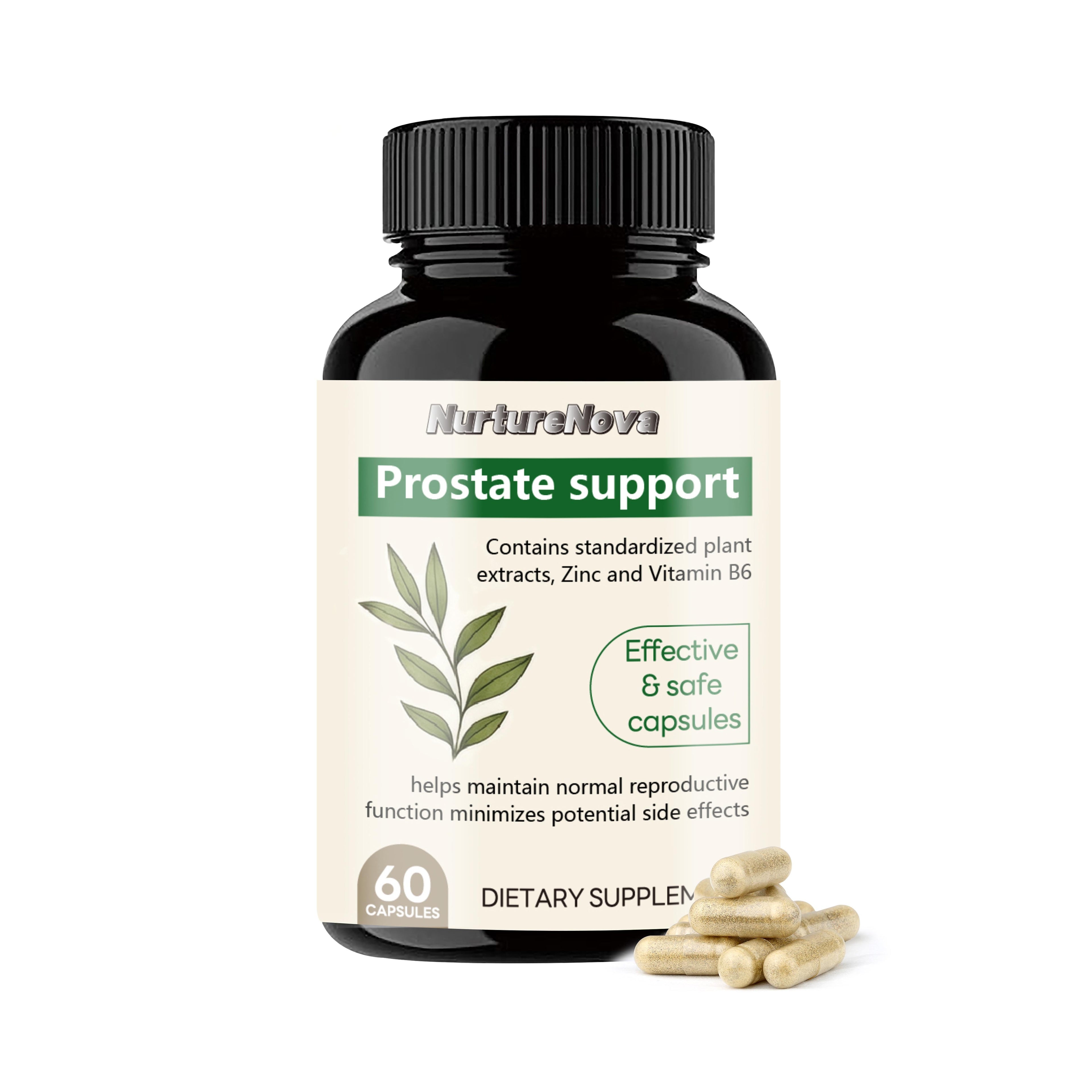 Prostate Support Supplement - Men’s Wellness | 60 Capsules | Dropship