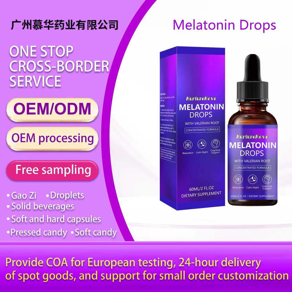 Melatonin Sleep Drops - Relaxation & Cognitive Support | 60ml | Dropship