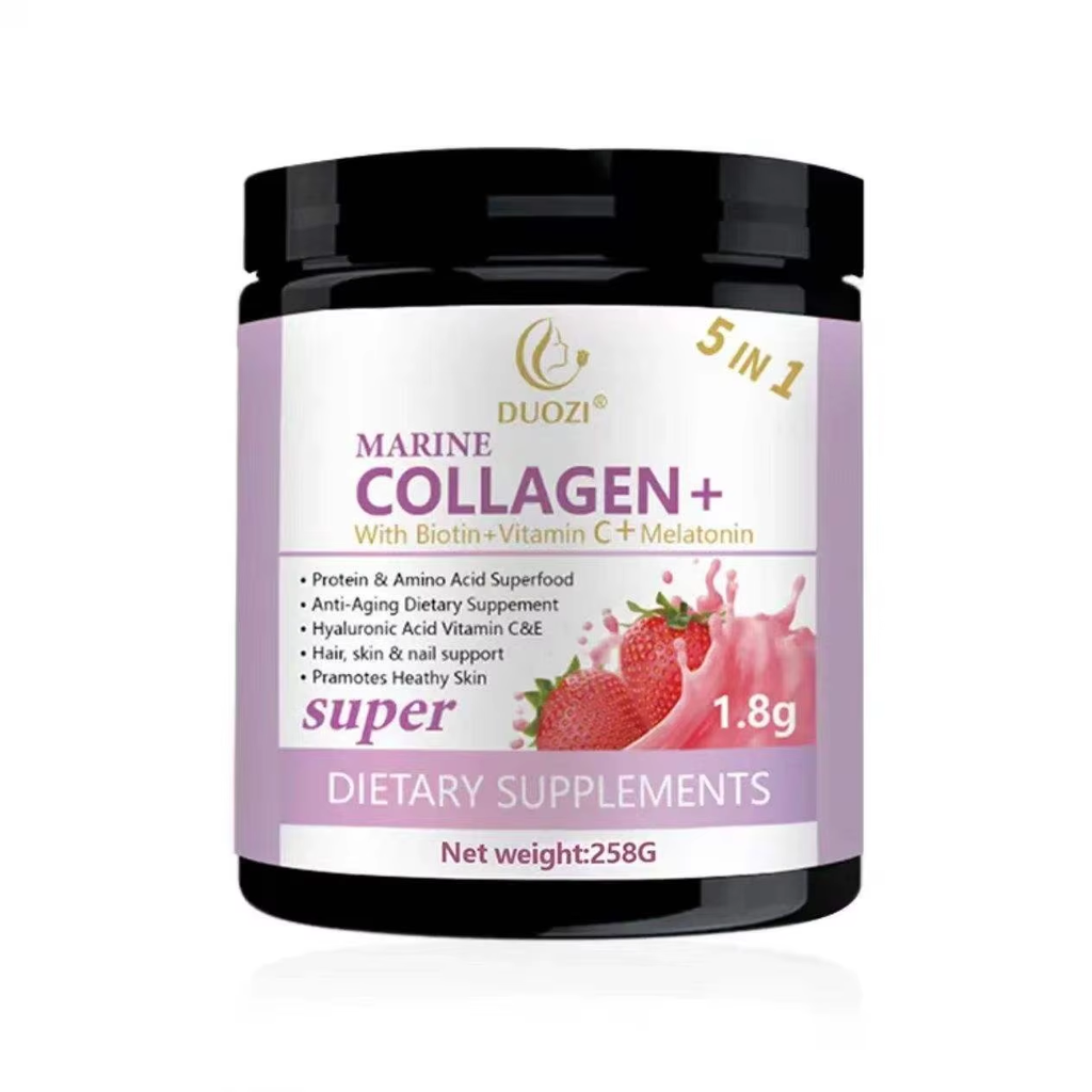 5 In 1 Collagen Powder - Support Hair Skin Nail | 258g | Dropship