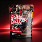 Chocolate Whey Protein Powder - Build Muscle | 1kg |Dropship
