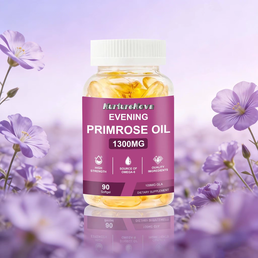 Primrose Oil Softgel - Women Hormone Balance | 90 Softgels | Dropship