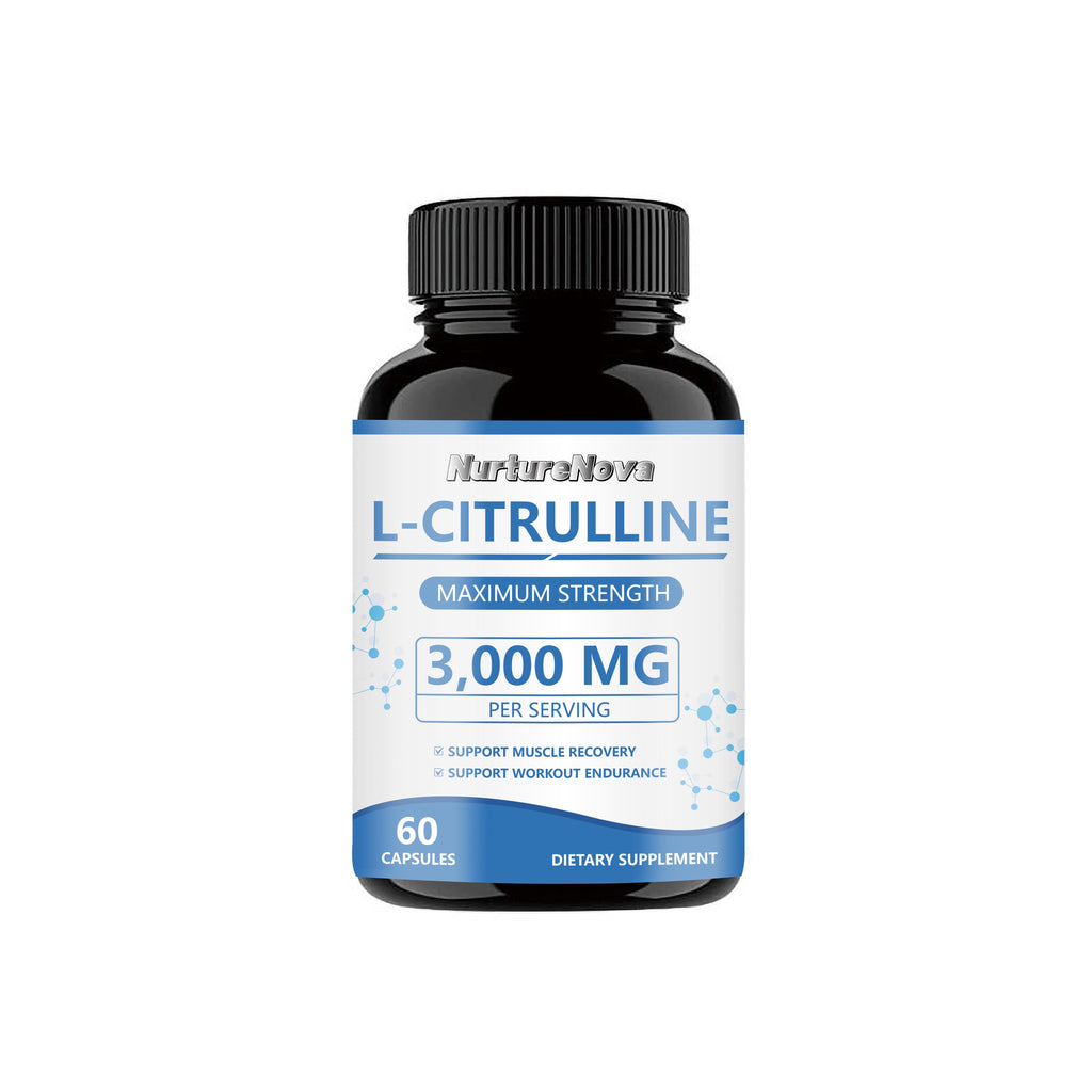 L-Citrulline Capsules - Muscle Recovery | 60 Capsules | Dropship