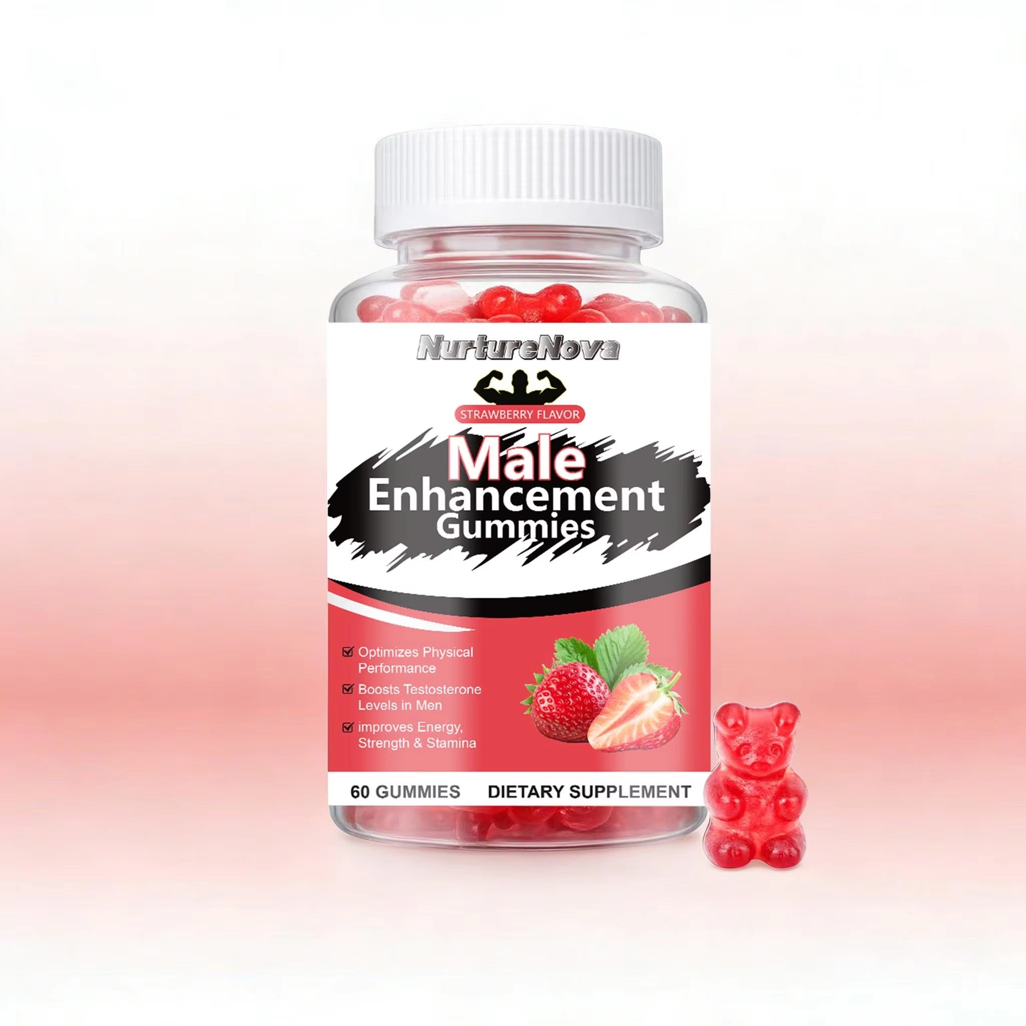 Male Enhancement Gummies-Support Men's Energy|60ct|Dropship
