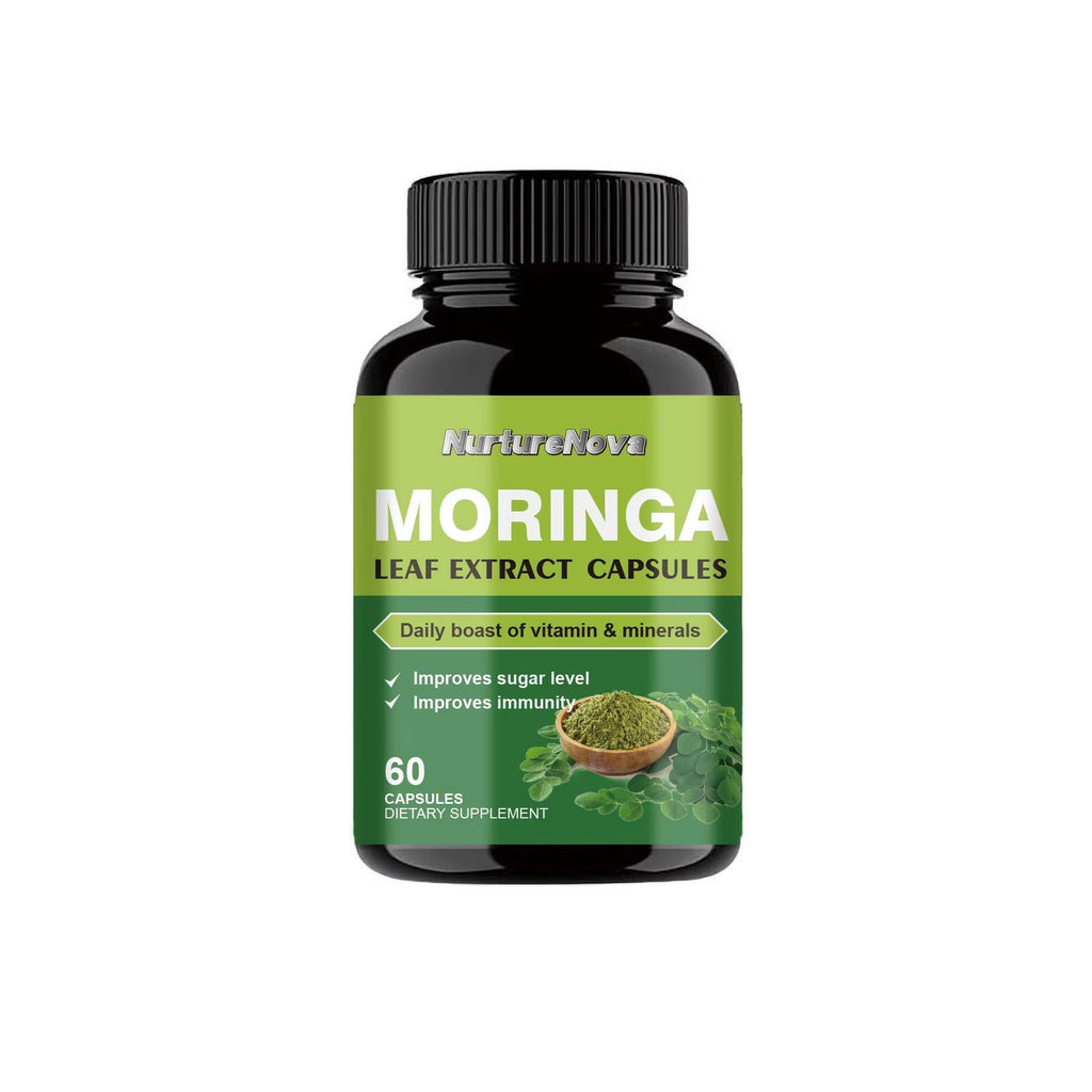 Moringa Capsules - Blood Sugar & Immune Support |60 Capsules|Dropship