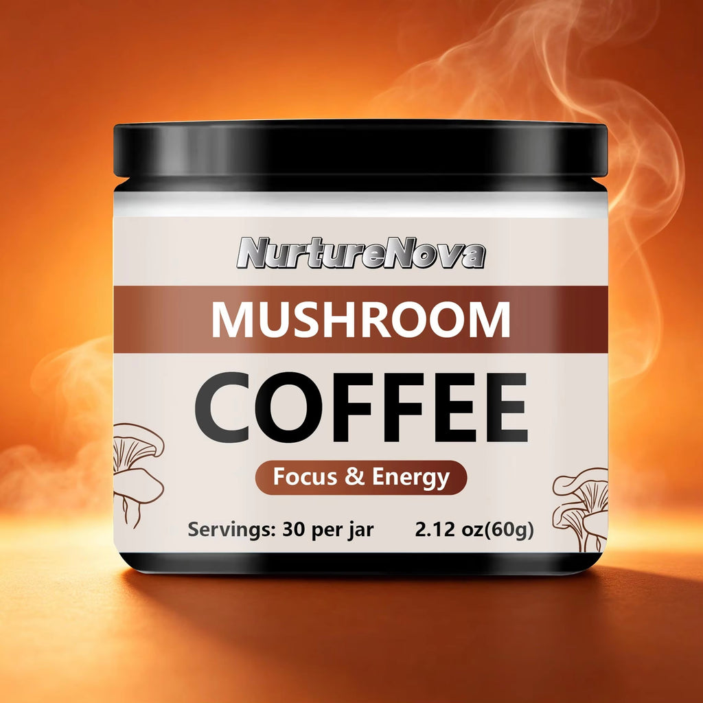 Mushroom Coffee Powder - Daily Energy Support | 60g | Dropship