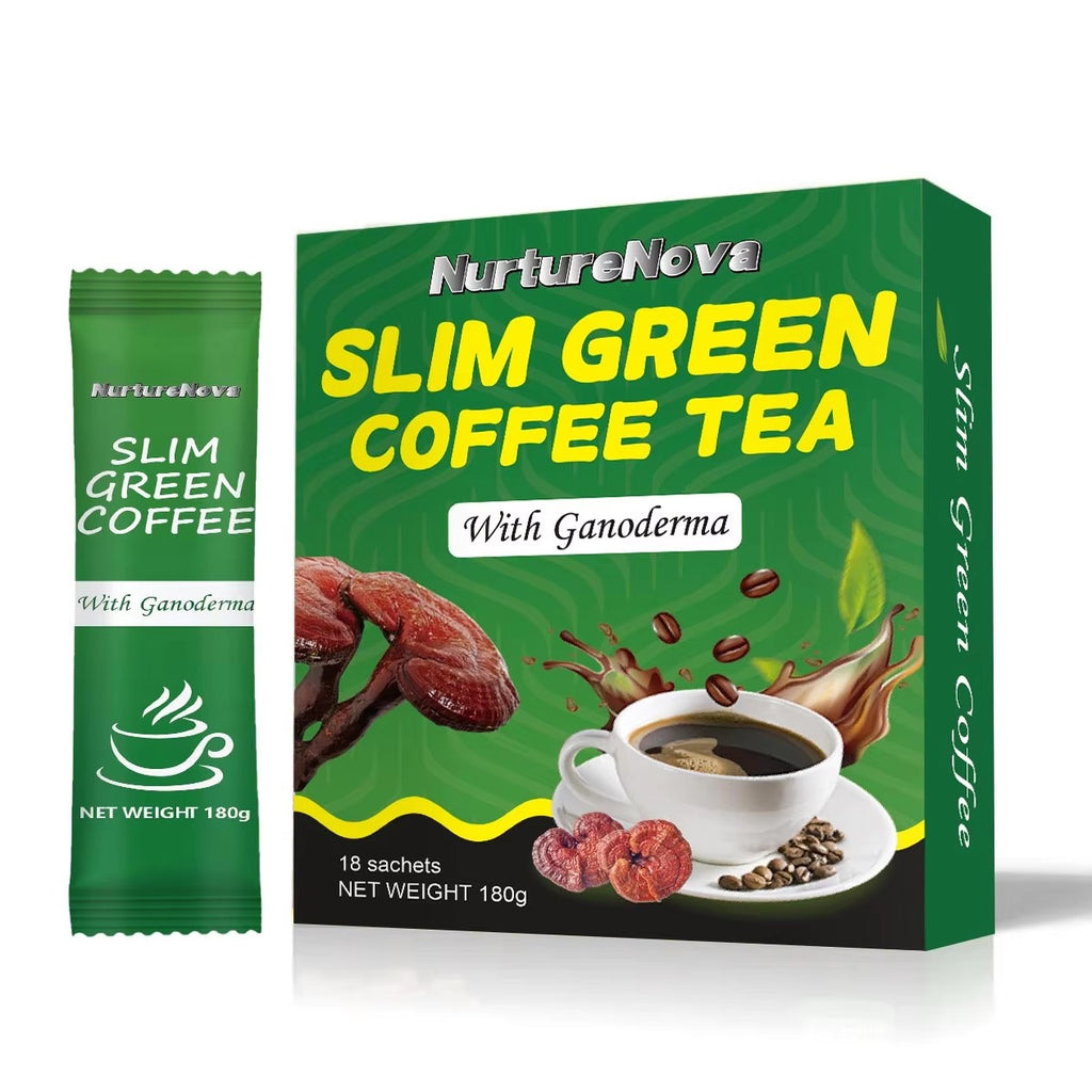 Slim Green Coffee Tea - Weight Management Support |18 Sachets|Dropship