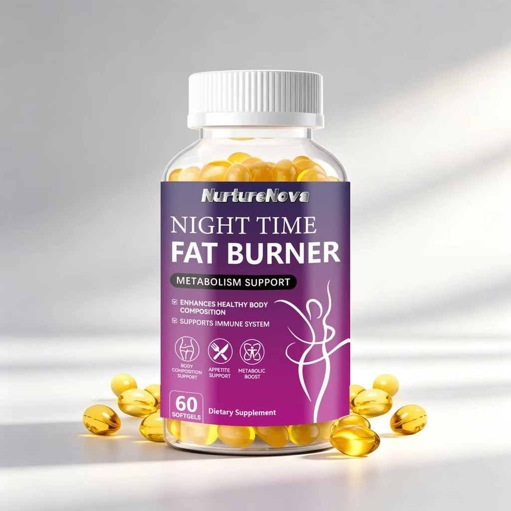 Night Time Fat Burner Softgels-Support Metabolism|60ct|Dropship
