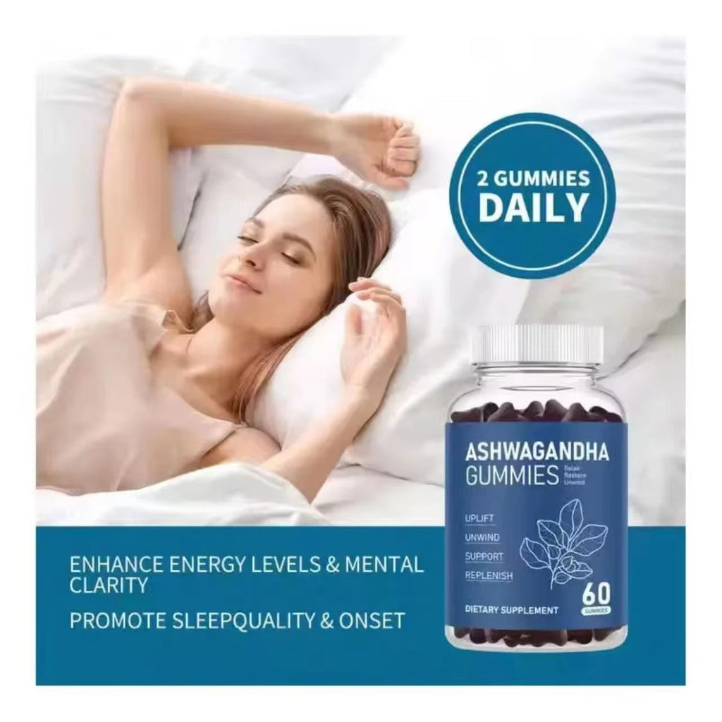 Ashwagandha Gummies - Mood Support | 60 Gummies | Dropship