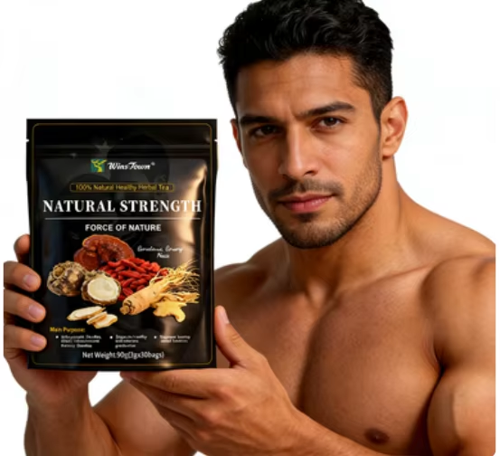 Natural Strength Tea - Herbal Vitality Support | 30ct | Dropship