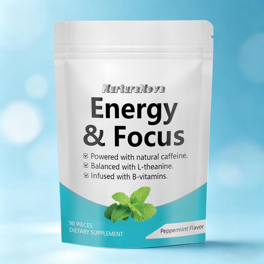 Energy & Focus Pieces - Energy Support | 90 Count | Dropship