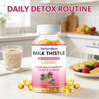 Milk Thistle Softgels-Support Liver Detox|60ct|Dropship