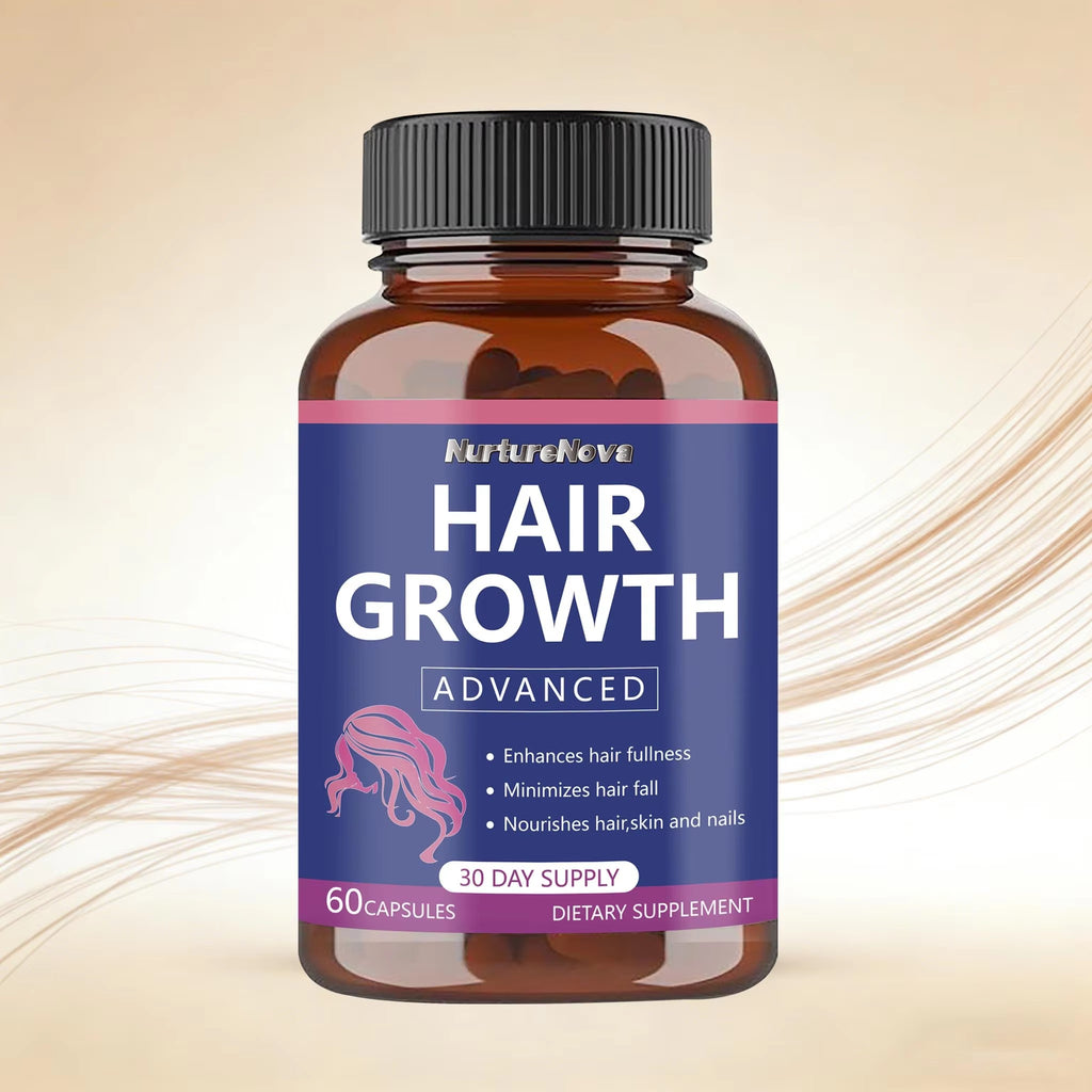 Hair Growth Capsules - Nourish Hair Skin Nails |60 Capsules|Dropship