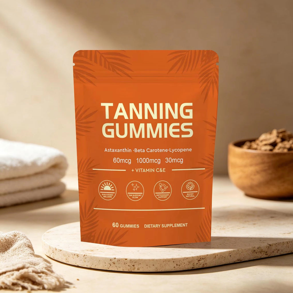 Tanning Gummies - Natural Tan |60 Gummies|Dropship