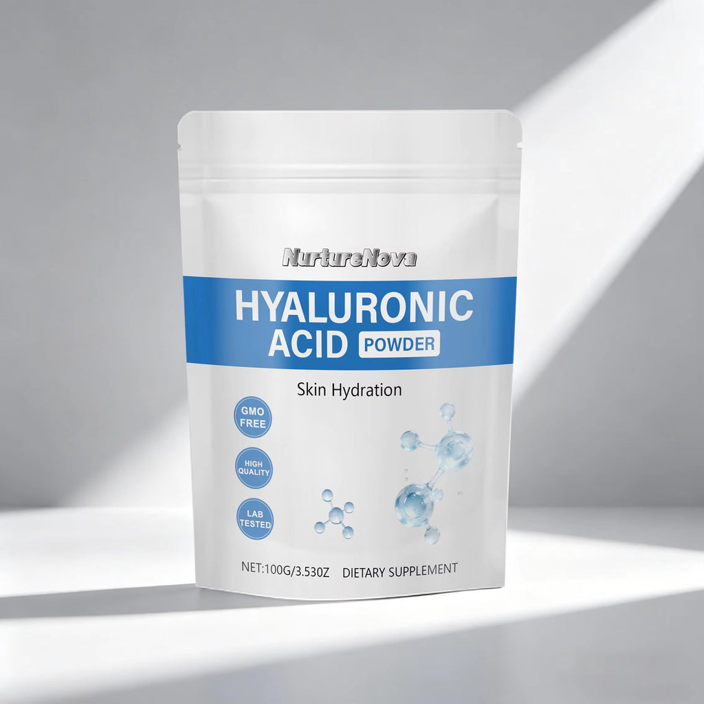 Hyaluronic Acid Powder - Deep Skin Hydration Support | 100g | Dropship