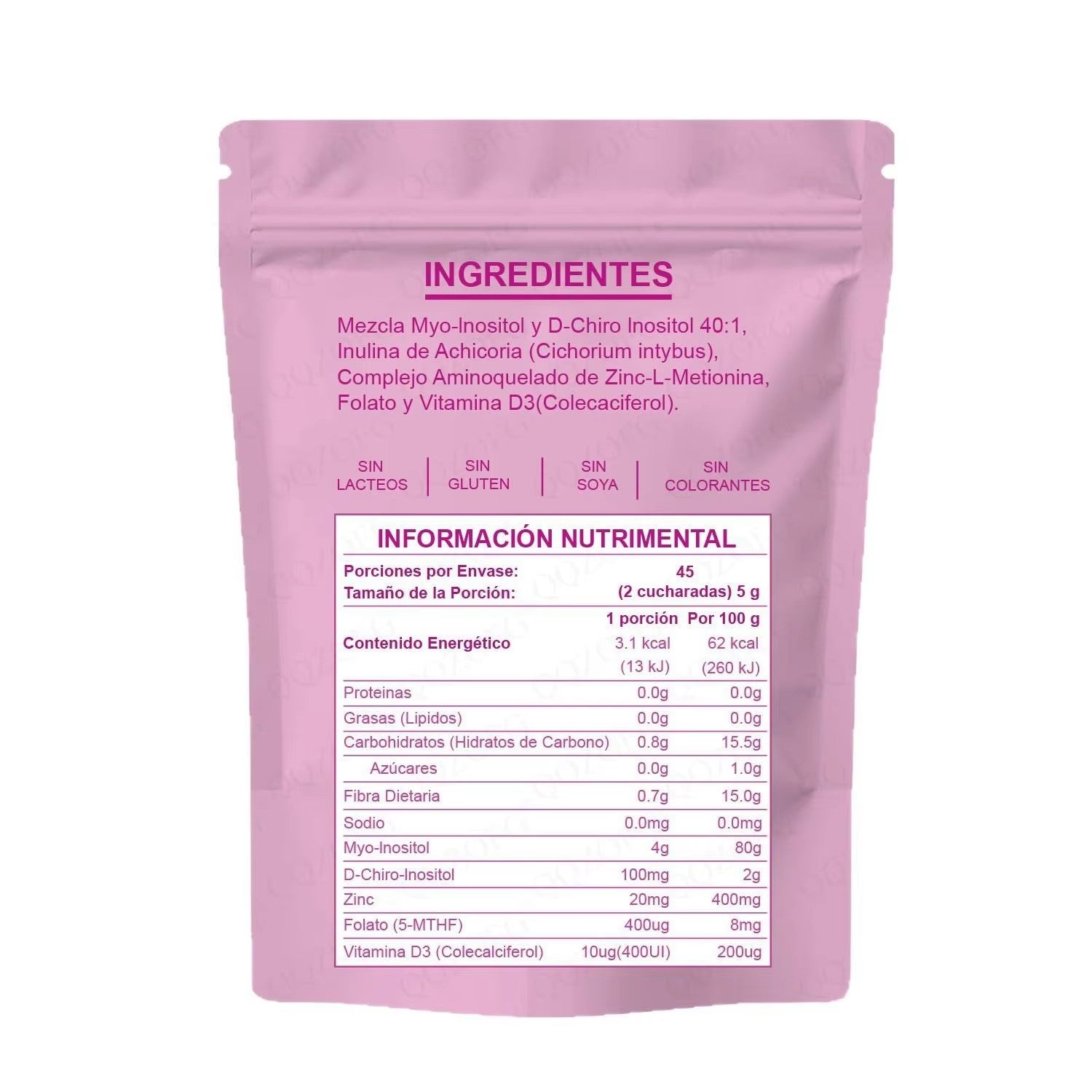 Myo-Inositol Powder - For Her Hormone Balance | 225g | Dropship