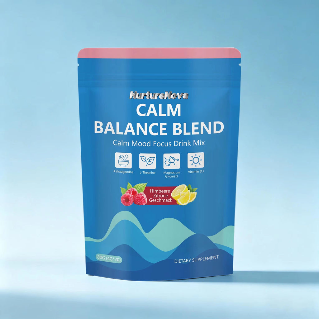Calm Balance Blend Powder - Mood Focus Support |20 Sachets|Dropship