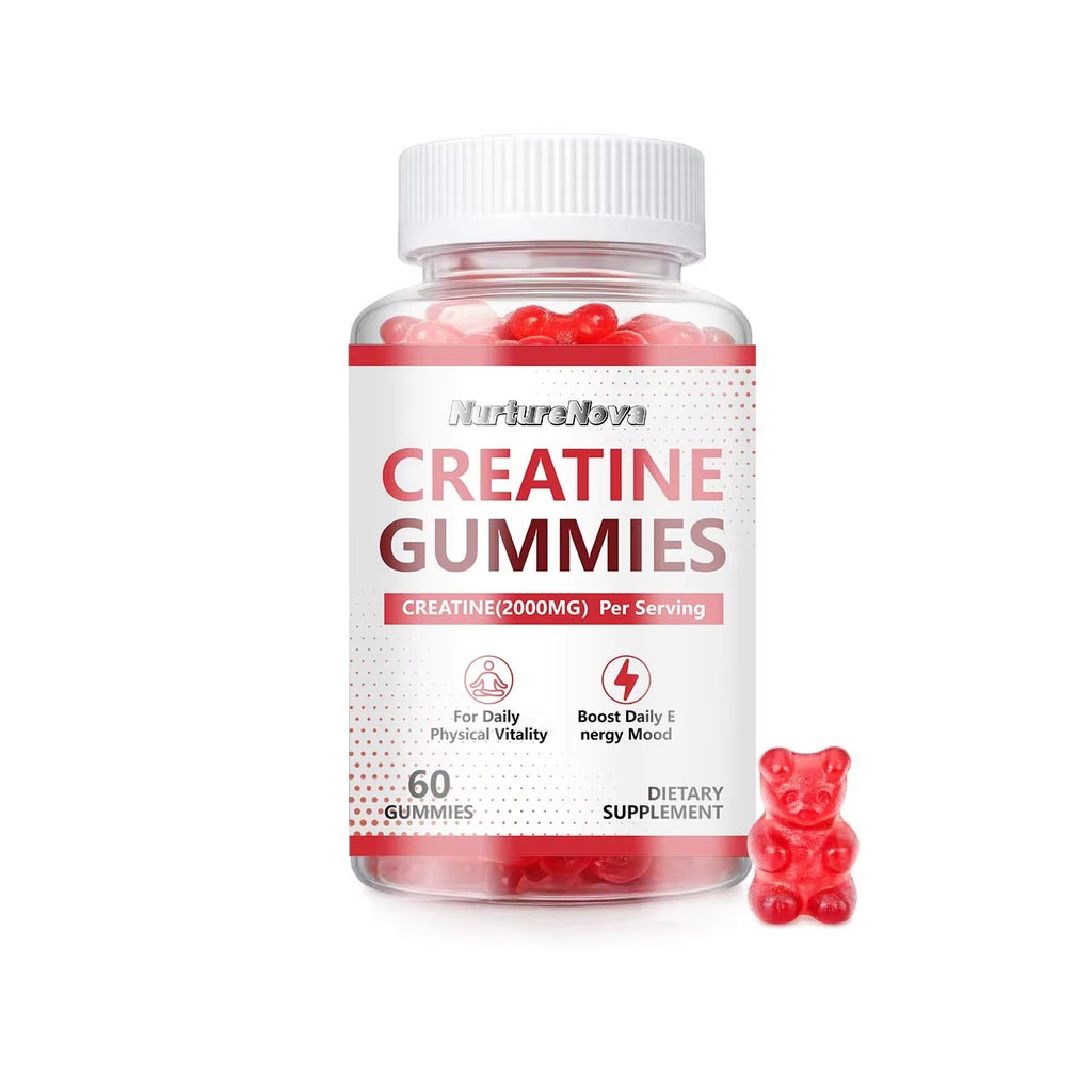 Creatine Gummies - Physical Vitality Support |60 Gummies| Dropship