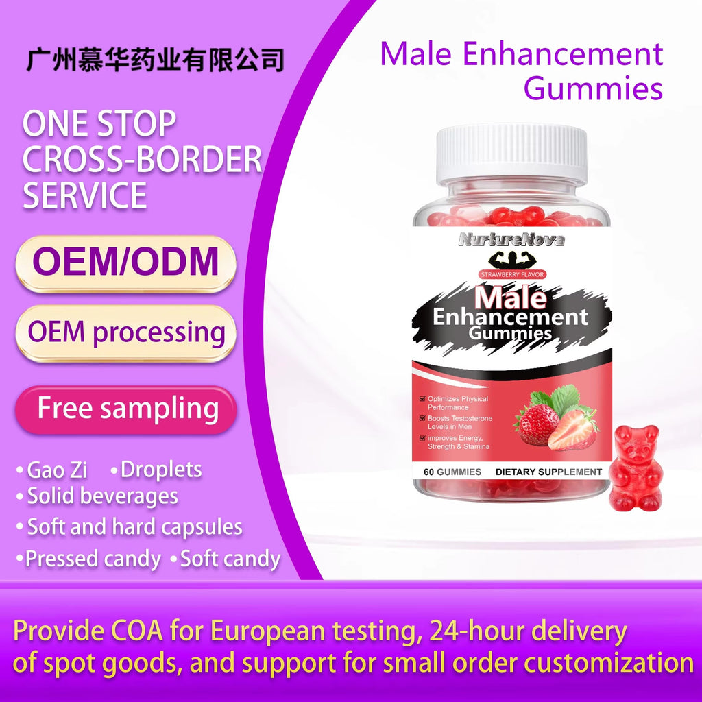 Male Enhancement Gummies-Support Men's Energy|60ct|Dropship