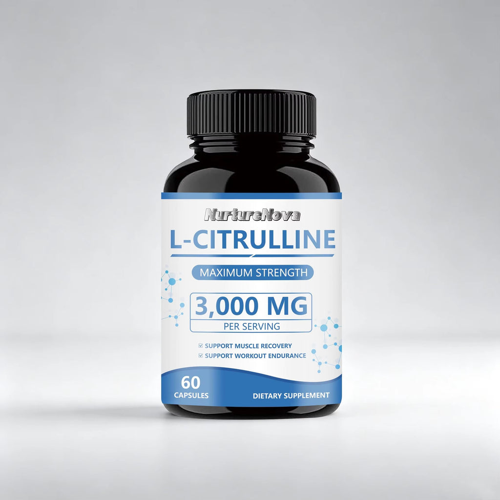 L-Citrulline Capsules - Muscle Recovery | 60 Capsules | Dropship
